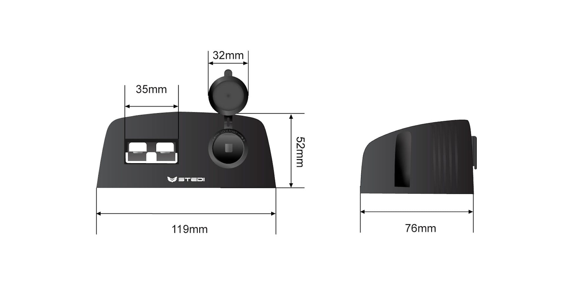 STEDI Anderson Surface Mount | Sigarett